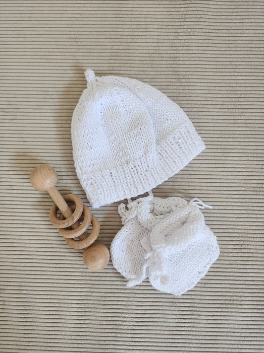 Classic Beanie and Booties Set