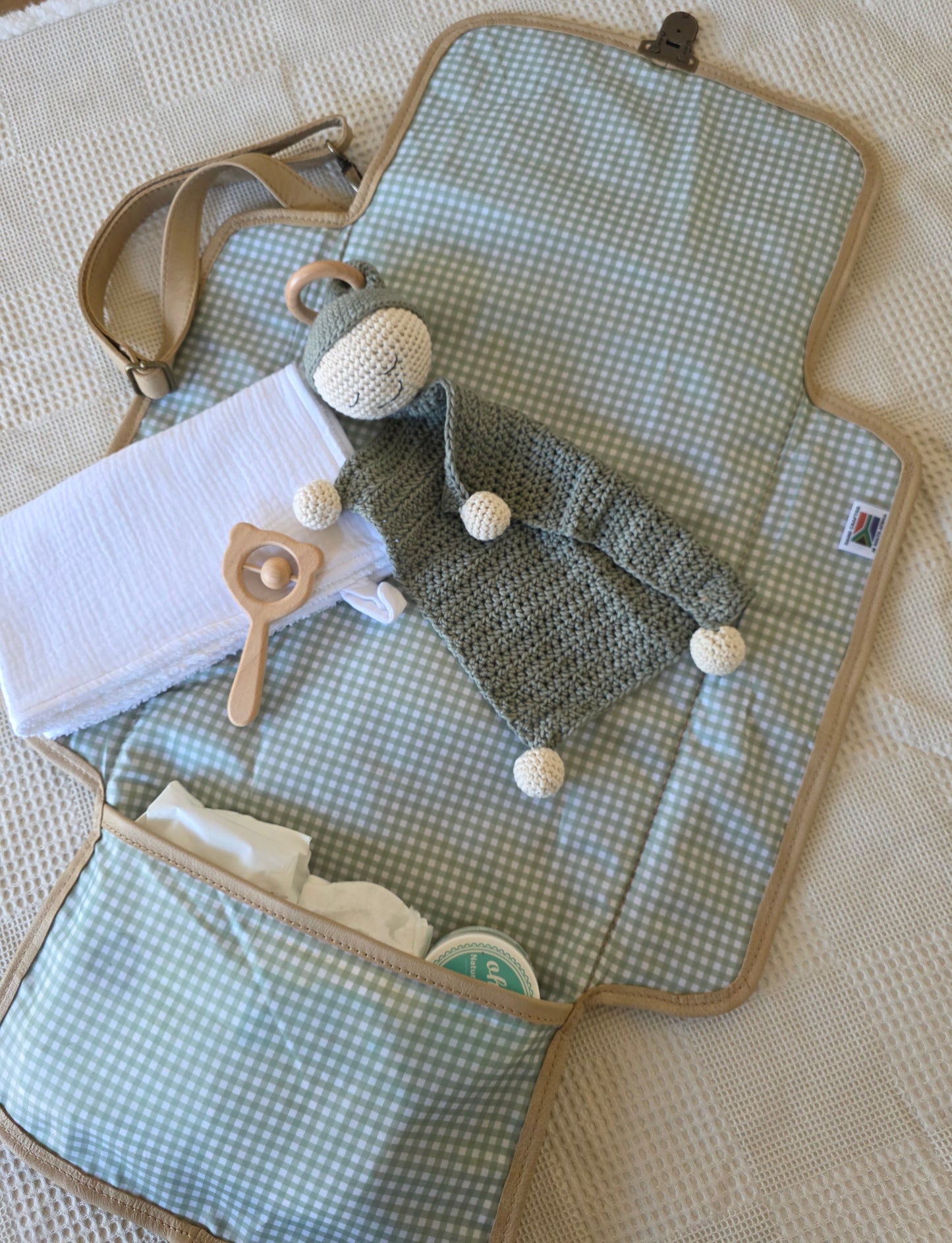Baby Clutch Stone Leather - Shop Designs