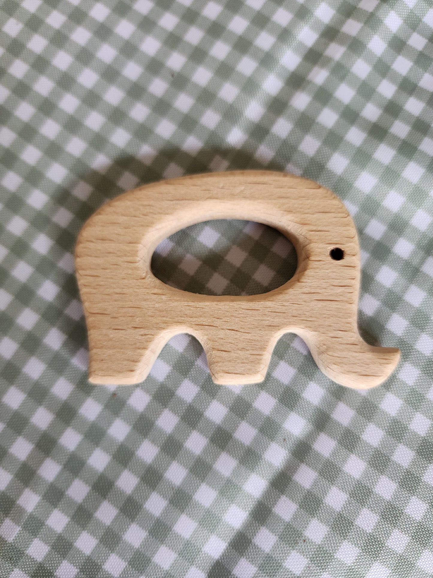 Wooden Elephant Teether