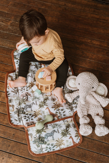 Baby Clutch Chocolate Leather - Shop Designs