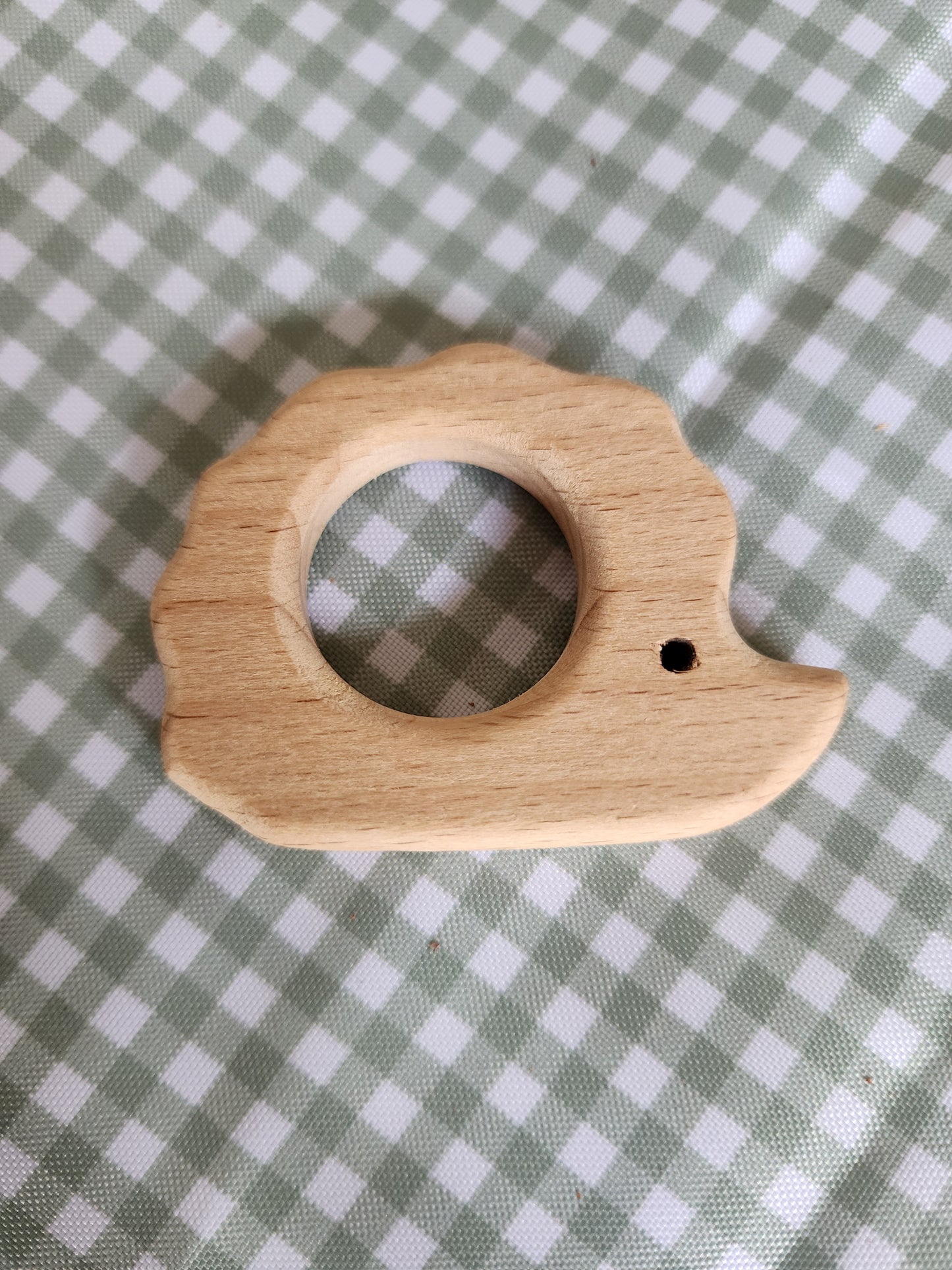 Wooden Hedgehog Teether