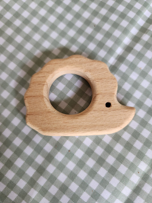 Wooden Hedgehog Teether