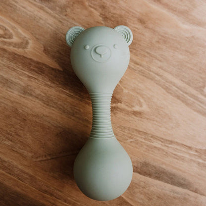Teethers - Silicone Rattle Bear Grip