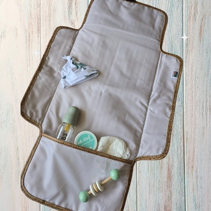 Baby Clutch Chocolate Leather - Shop Designs
