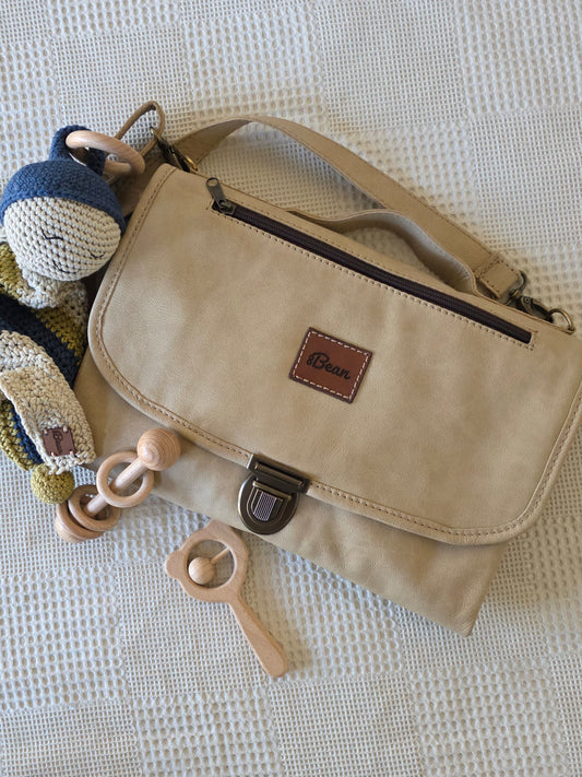 Baby Clutch Stone Leather - Shop Designs